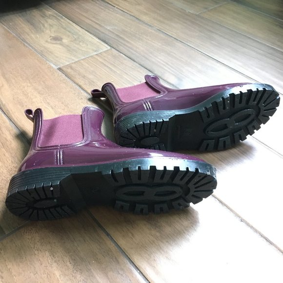 Xappeal Rayne Burgundy Rain Boots - Picture 3 of 5